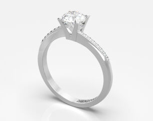SOLITAIRE RING LR264
